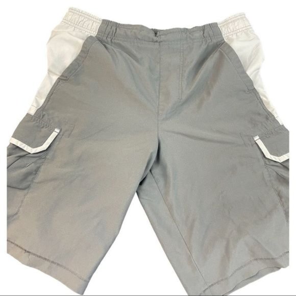 Nike Shorts Mens Grey and White - Picture 2 of 7